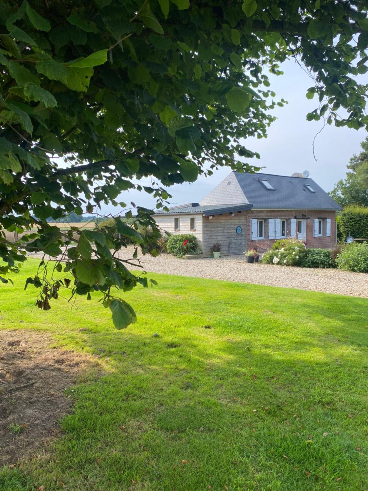 Maison De Campagne Beuzeville-la-Guerard Bagian luar foto